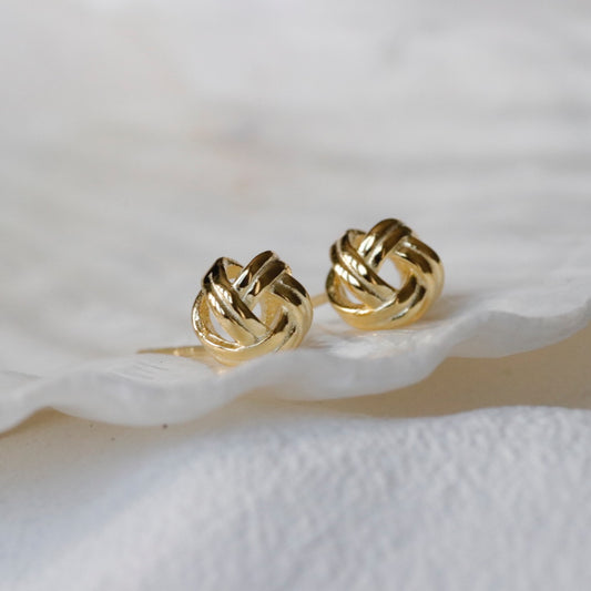 Love Knot Friendship Studs